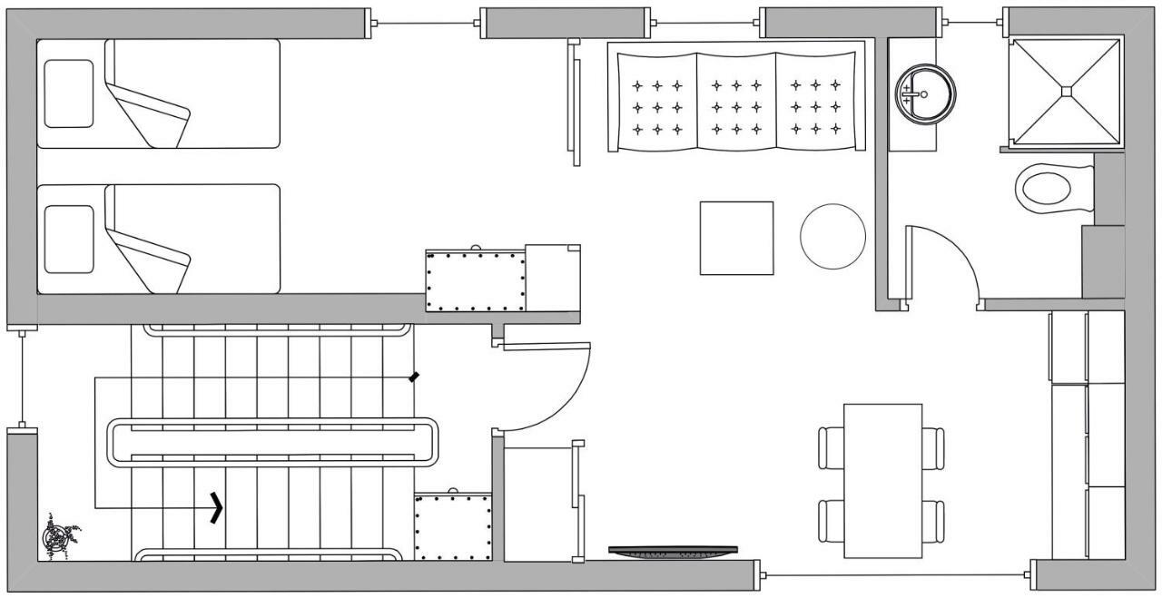 Apartman Luka Kaštela Eksteriør bilde